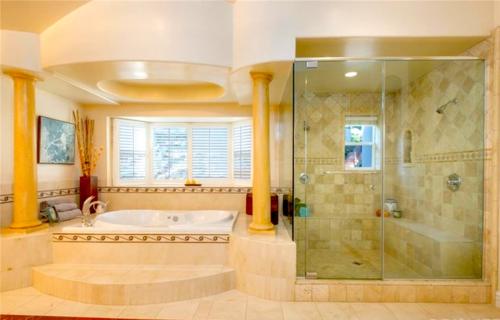 Master bathroom redesign and house remodeling by HT Constructions